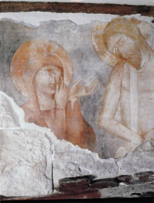 Madonna della Pietà, restaurata nel 1997