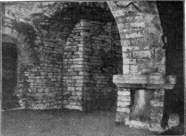 Una sala della cripta della Cattedrale