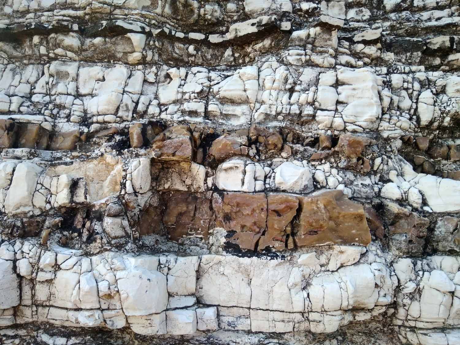 Formazioni rocciose della montagna