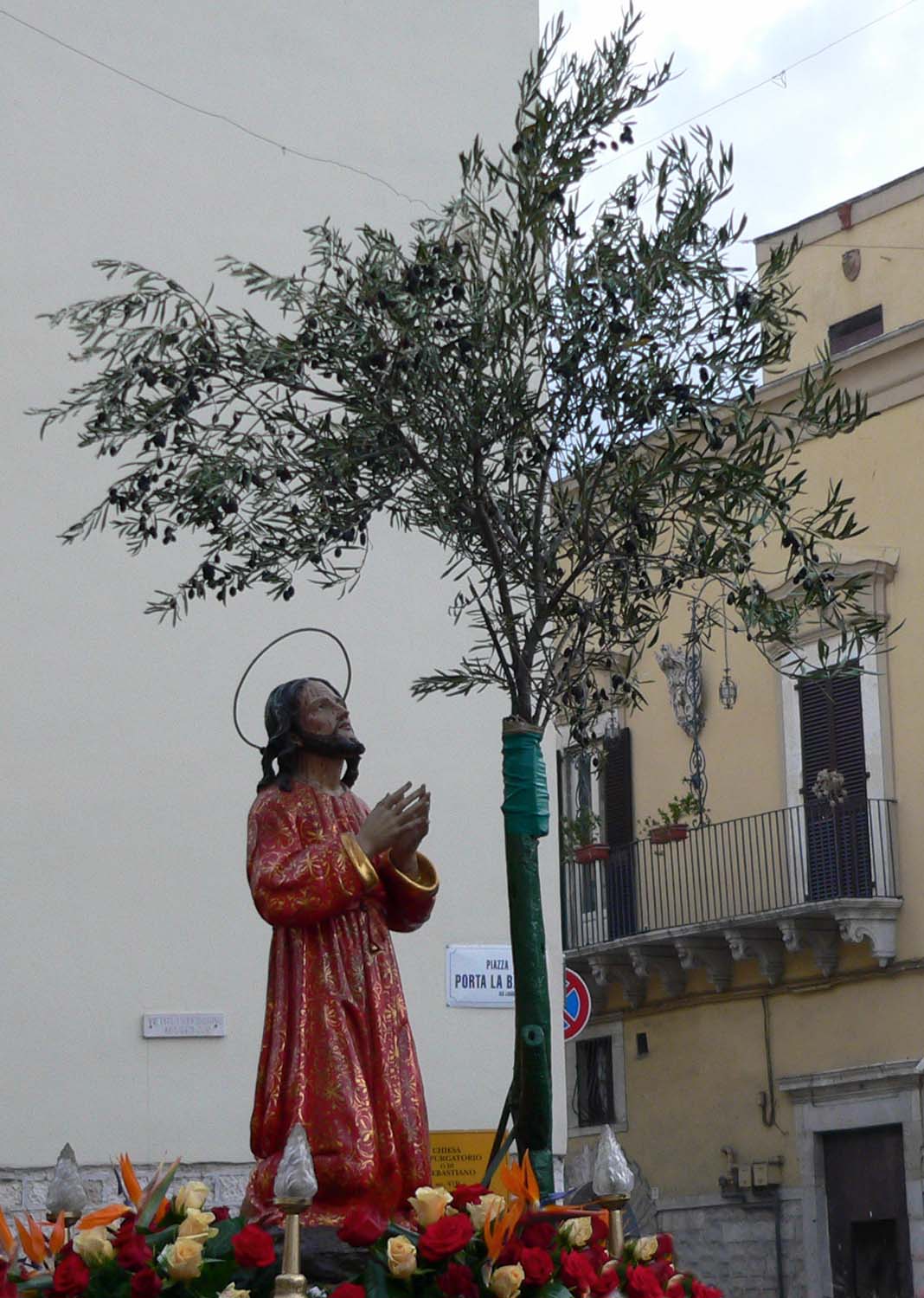 Statua di Gesù nell'orto degli ulivi - Chiesa di S. Sebastiano, Andria