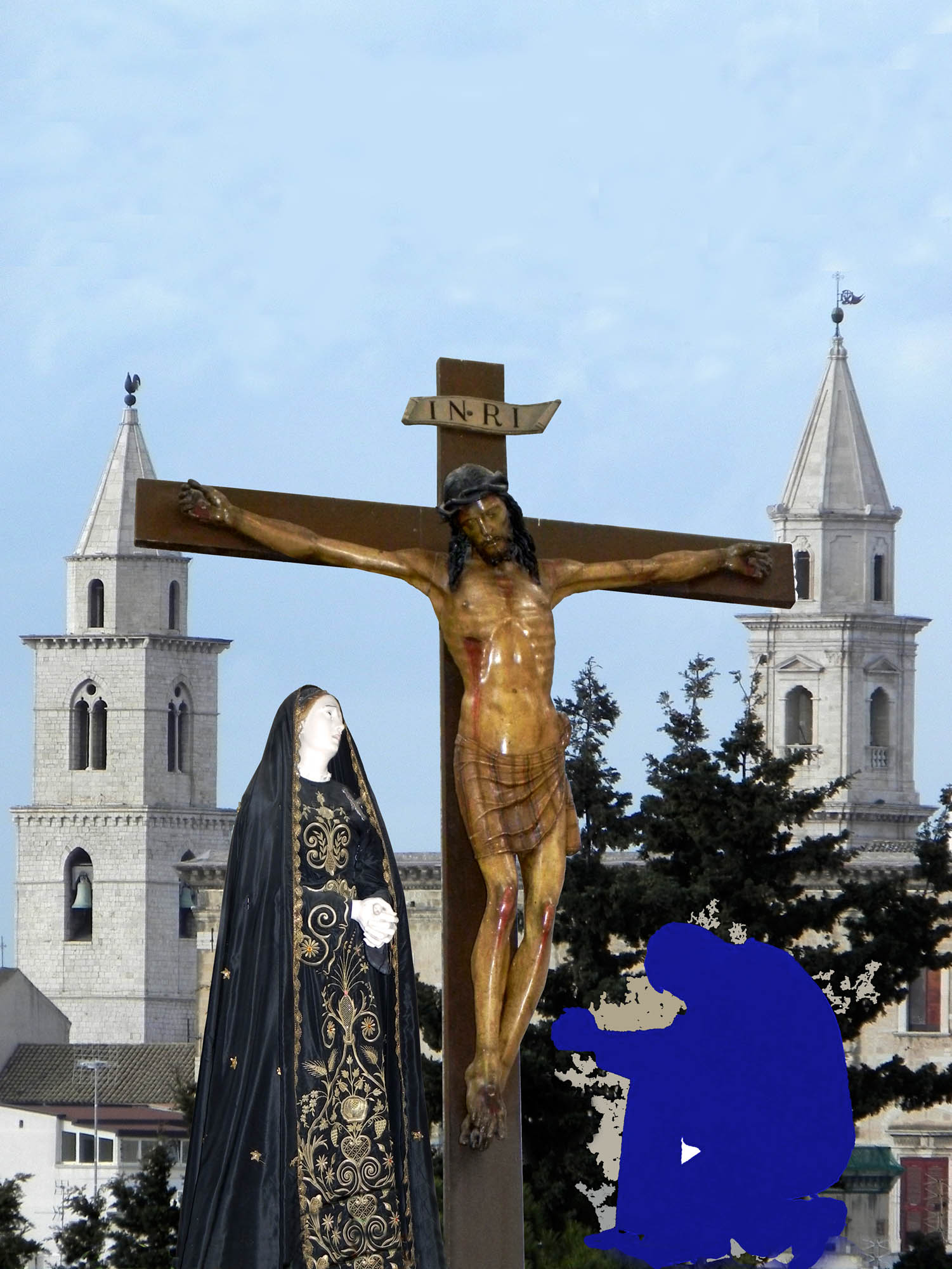 Crocifisso e Addolorata della Chiesa di S. Nicola