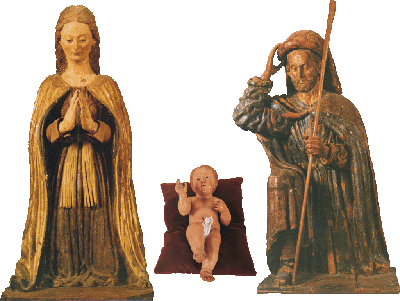 Natività lignea del Quattrocento, un tempo esposta in una cappella della Cattedrale di Andria