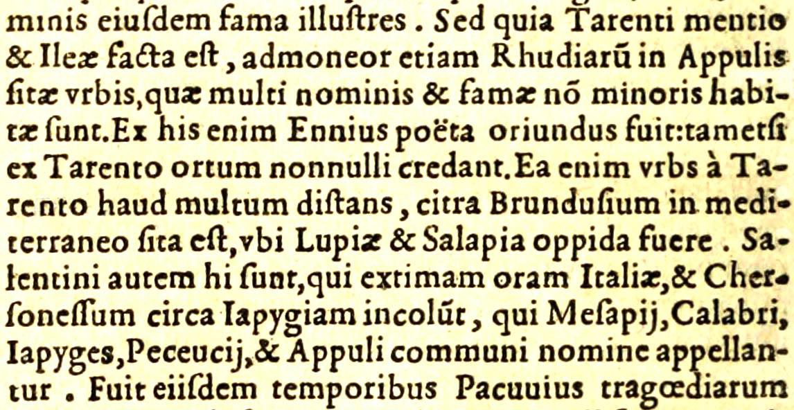 Il testo di Alessandro d'Alessandro richiamato nella nota, dell'edizione del 1570