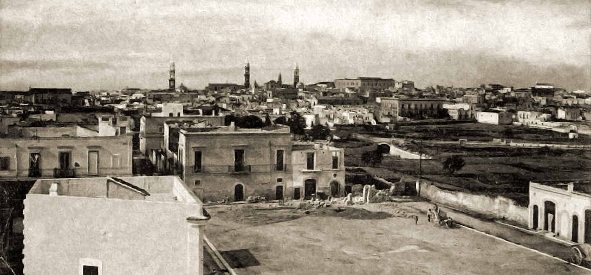 Panorama di Andria, pubblicato nel 1911