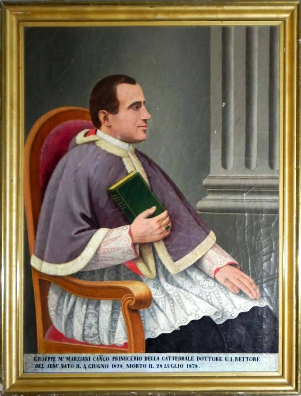 Giuseppe Maria Marziani, rettore del Seminario dal 1860 al 1874