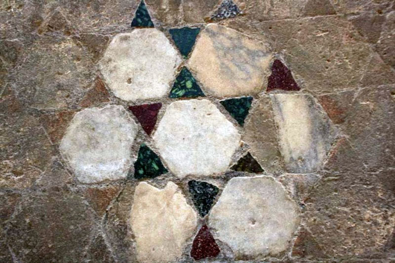 opus sectile in S. Maria Antiqua a Roma (N. Severino)