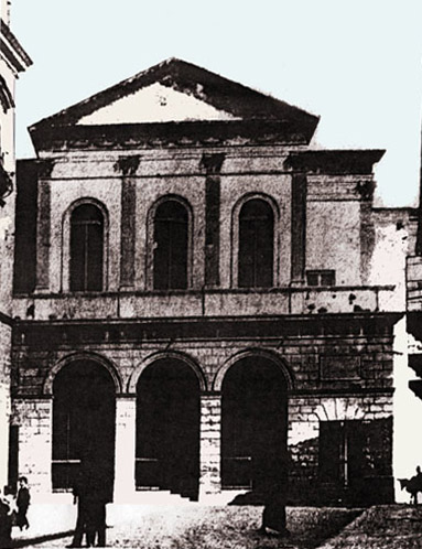 facciata del Santacroce