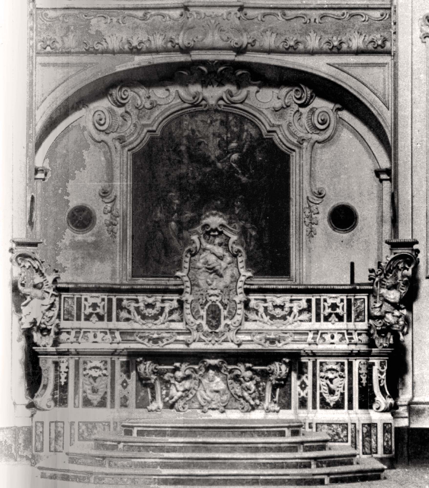abside, foto A. Malgherini 1935 circa
