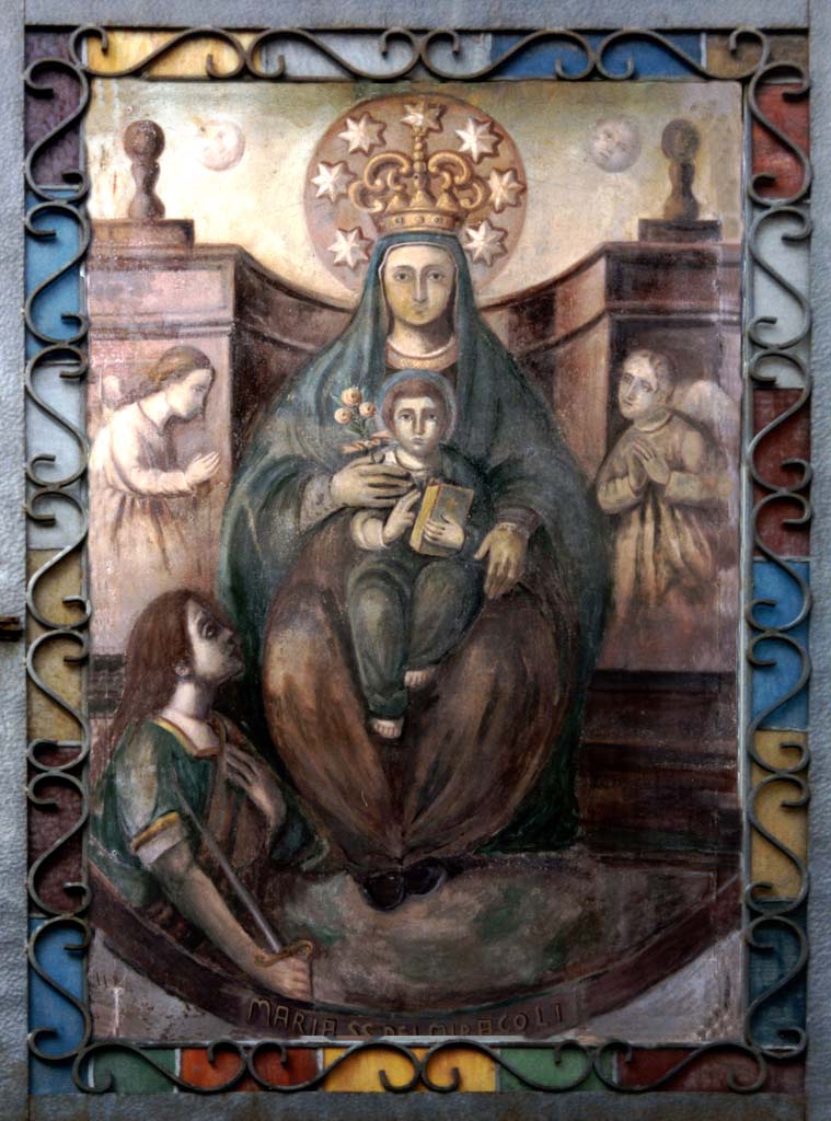 edicola Madonna dei Miracoli in via S. Angelo