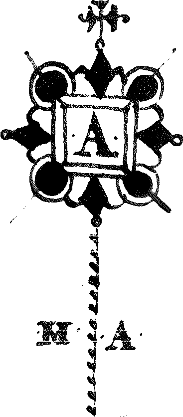 sigillo del notaio sulla delega effettuata dela vescovo