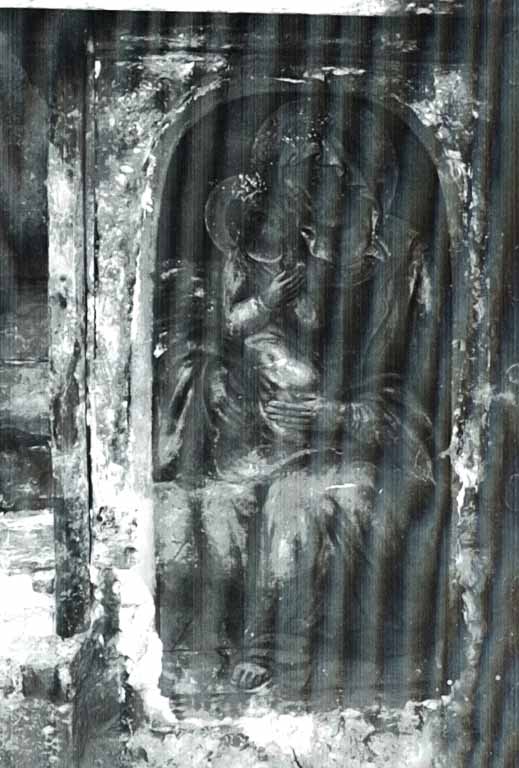 affersco della Mater Gratiae prima dell'ultimo restauro