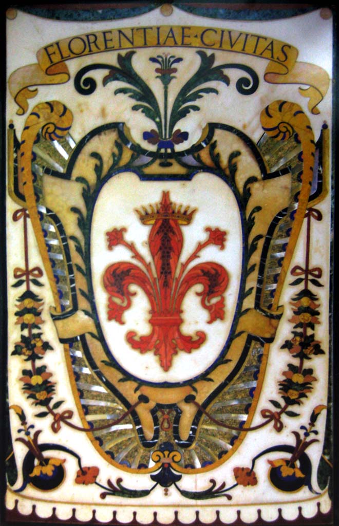 Stemma di Firenze nella Cappella Medicea in S. Lorenzo - Firenze