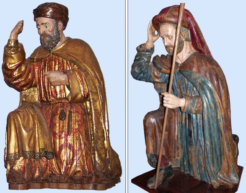 confronto: statua di S.Giuseppe in S.Domenico Maggiore a Napoli e quello della Cattedrale di Andria