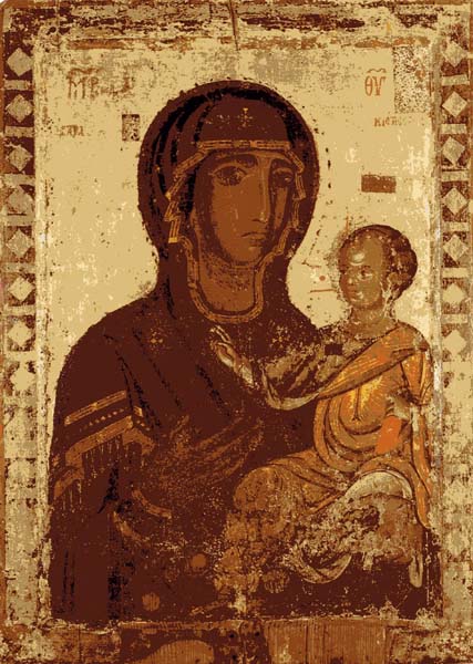 Madonna da Laugodera - Nicosia, Cipro