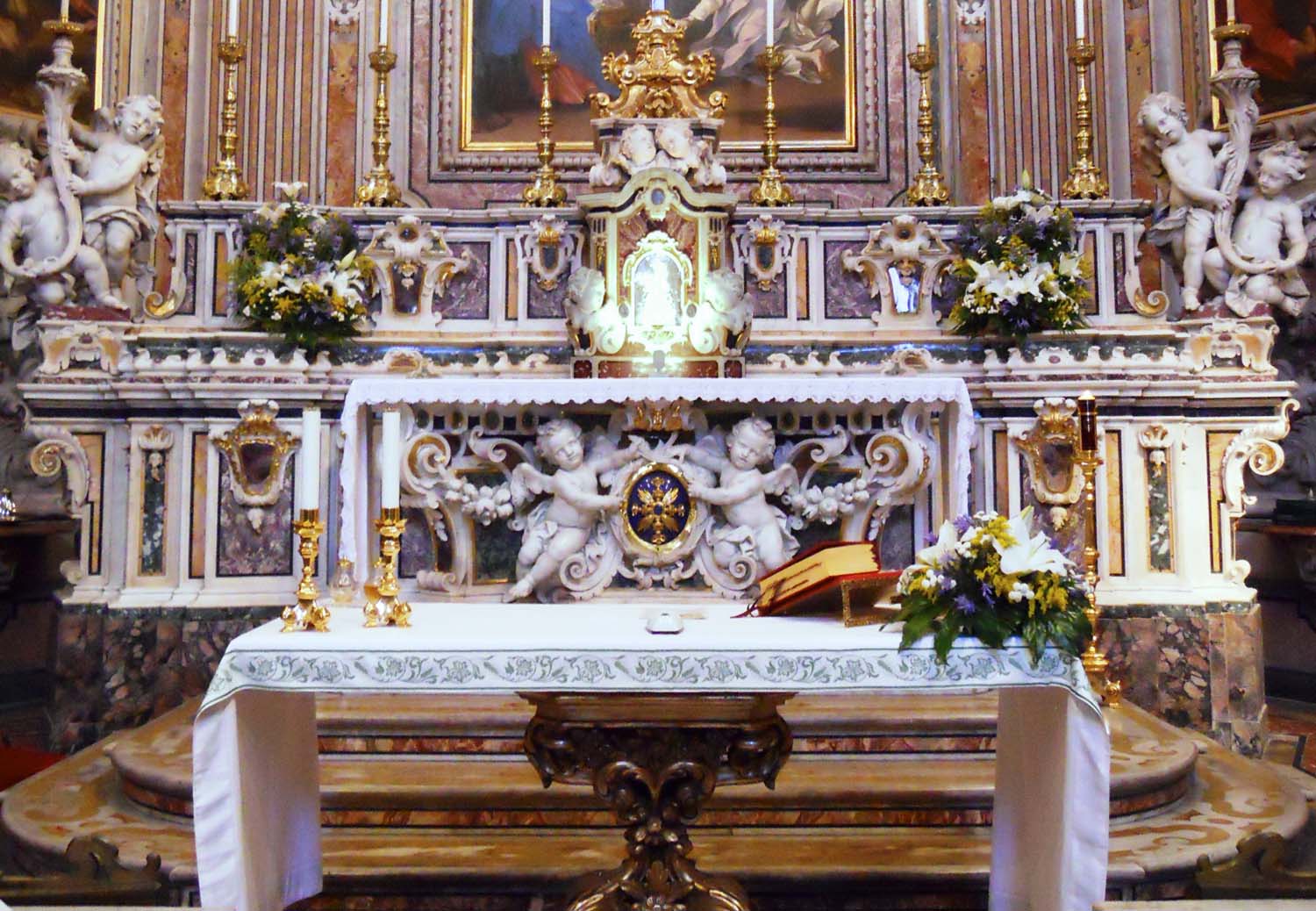 Altare Chiesa della Nunziatella, Napoli