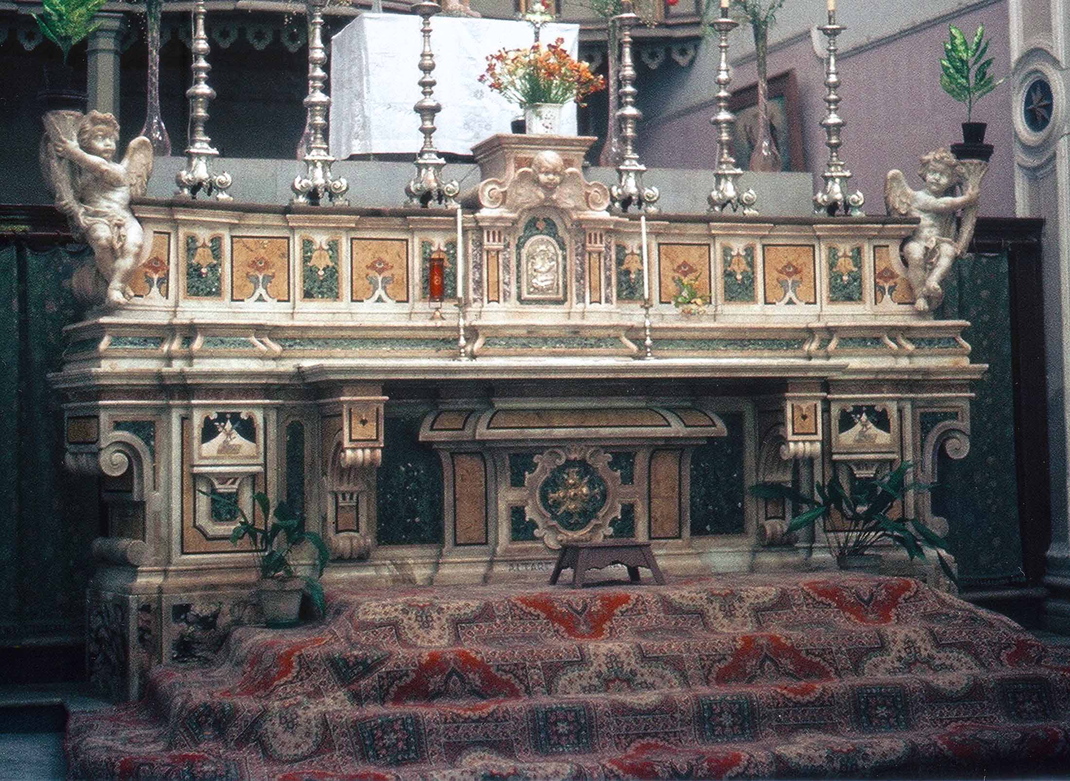 altare maggiore di S.Domenico- foto 1983