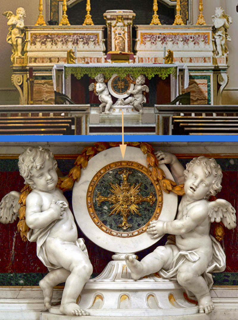 Altare maggiore della Chiesa di San Lorenzo delle Benedettine a San Severo
