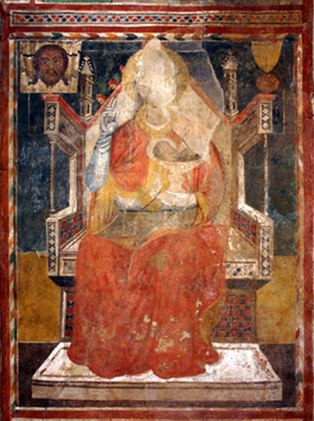 Urbano V nella cripta di S. Francesco ad Irsina