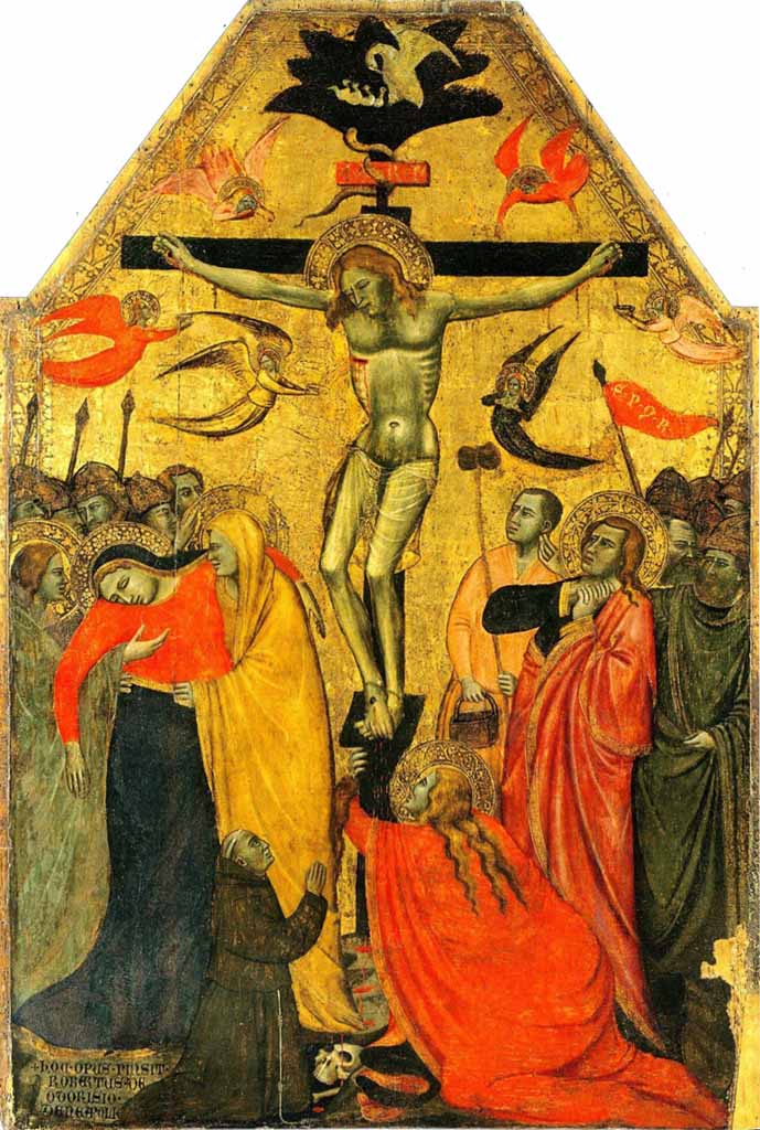 Crocifissione di Roberto d'Oderisio, gi in S. Francesco a Eboli