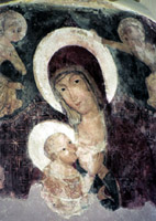 Madonna affrescata in Sant'Agostino