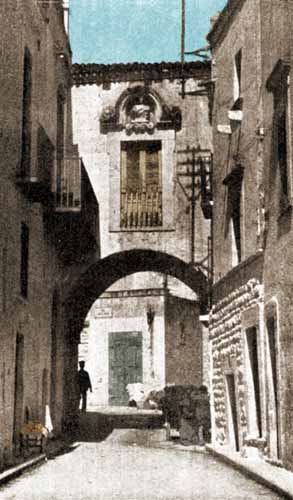 Via Porta Santa negli anni ''30