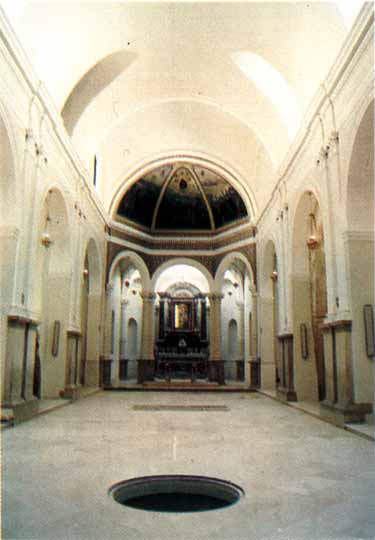 Madonna dell'Altomare, interno: dopo i lavori del 1986-1989