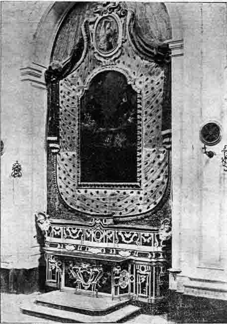 Altare laterale destro