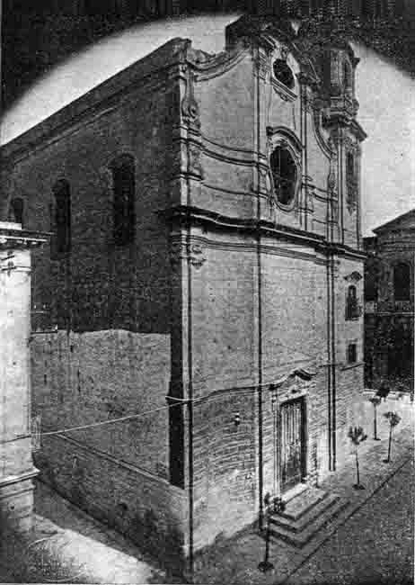 prospetto della chiesa