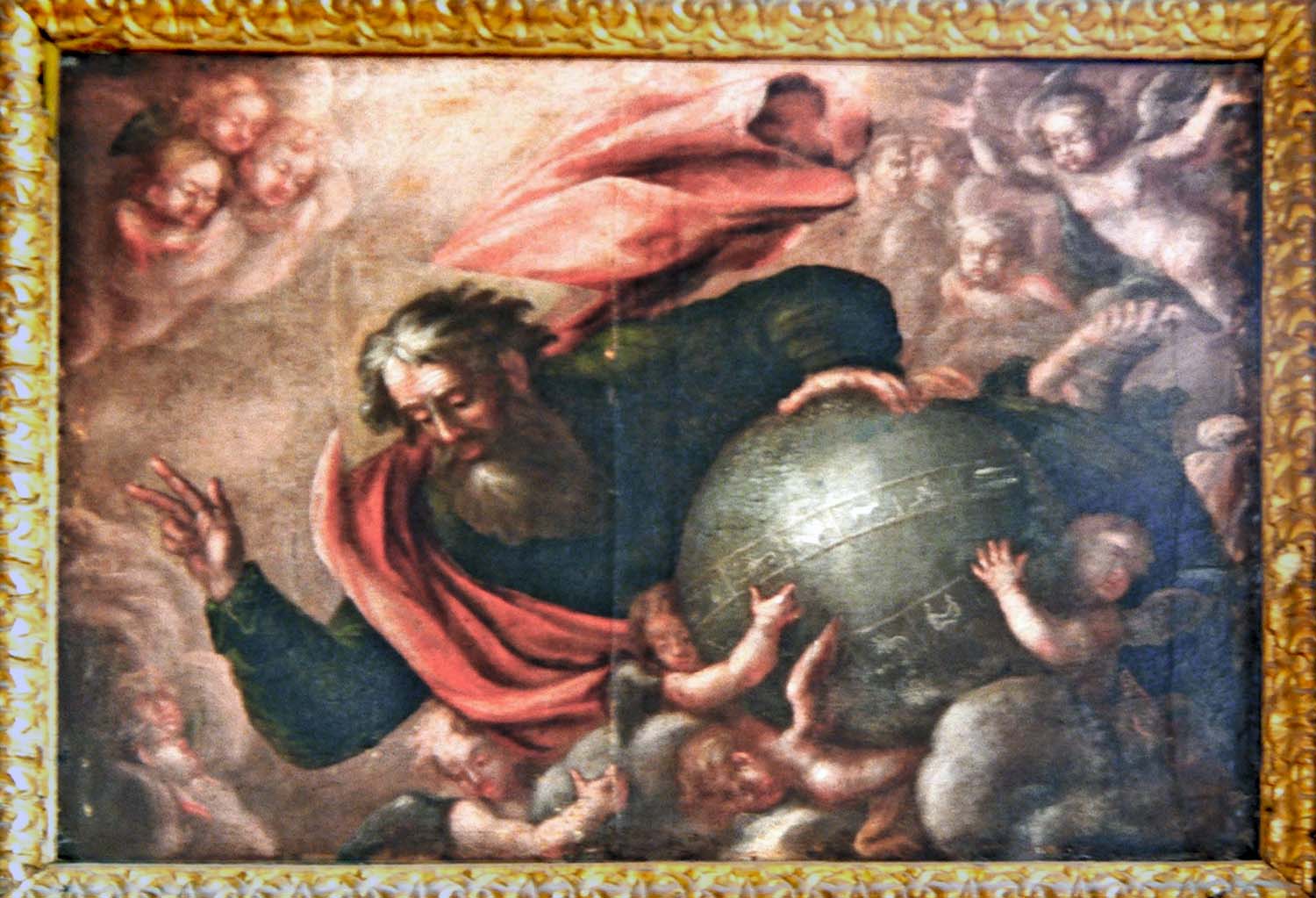 Dio Padre e la creazione, sec. XVII Chiesa dell’Annunziata - Andria