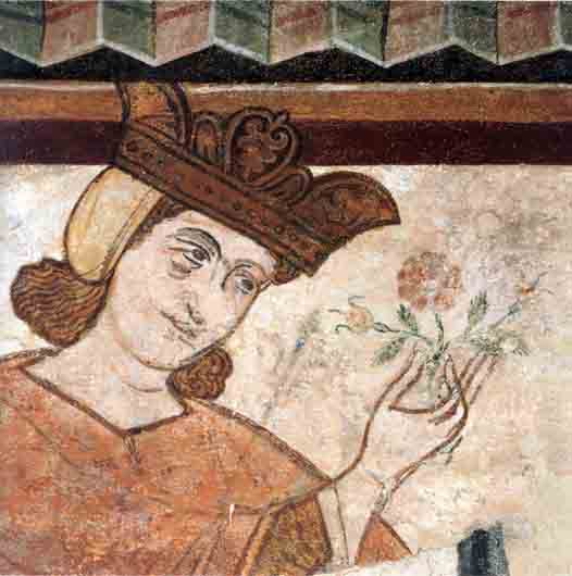 Federico II in un affresco di Bassano