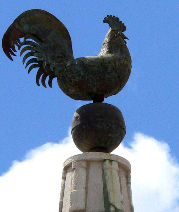 il gallo sulla lanterna