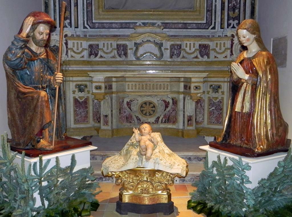 Presepe ligneo del Quattrocento, un tempo in Cattedrale