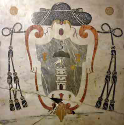 stemma del vescovo Saverio Palica
