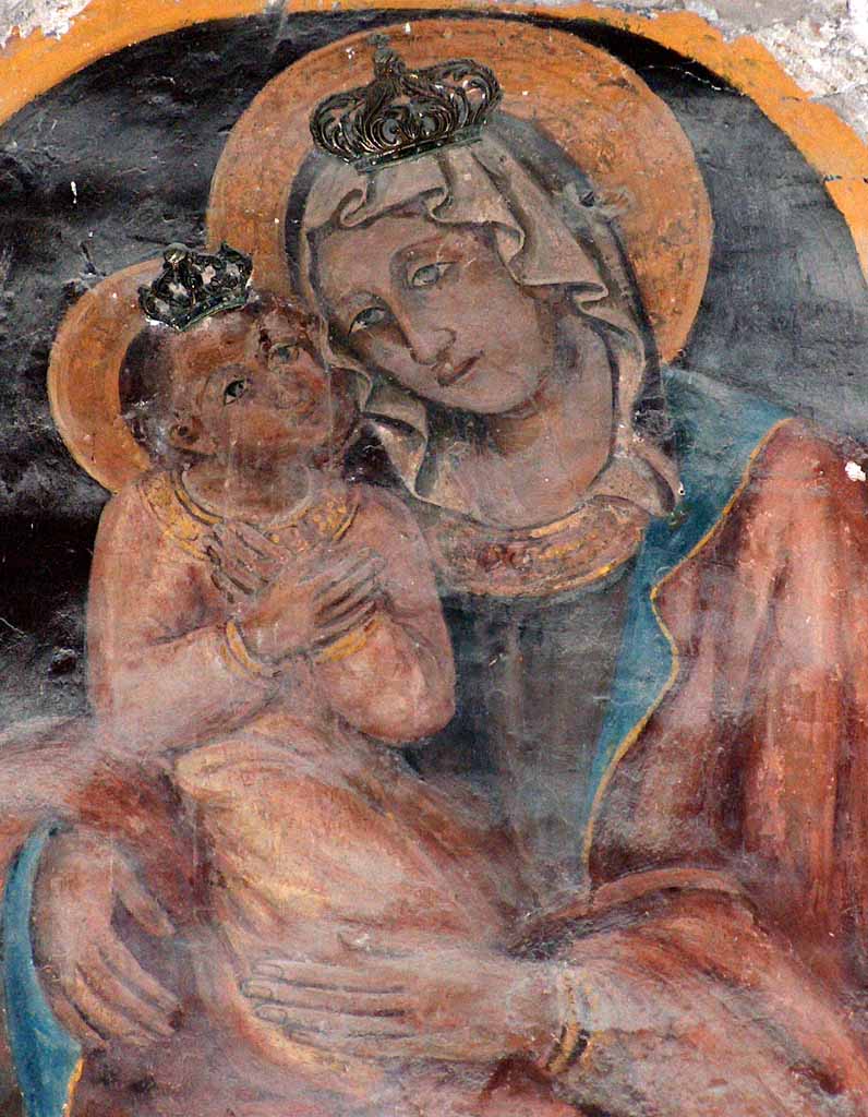 affresco della Mater Gratiarum