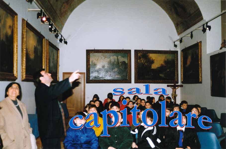 sala capitolare, allora (2004) auditorium