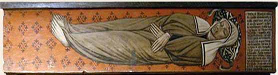 anta superiore del sargofago du S.Rita del 1457