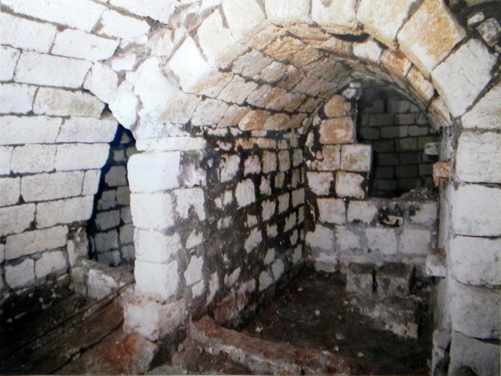 un ambiente del sepolcreto totterraneo della navata 