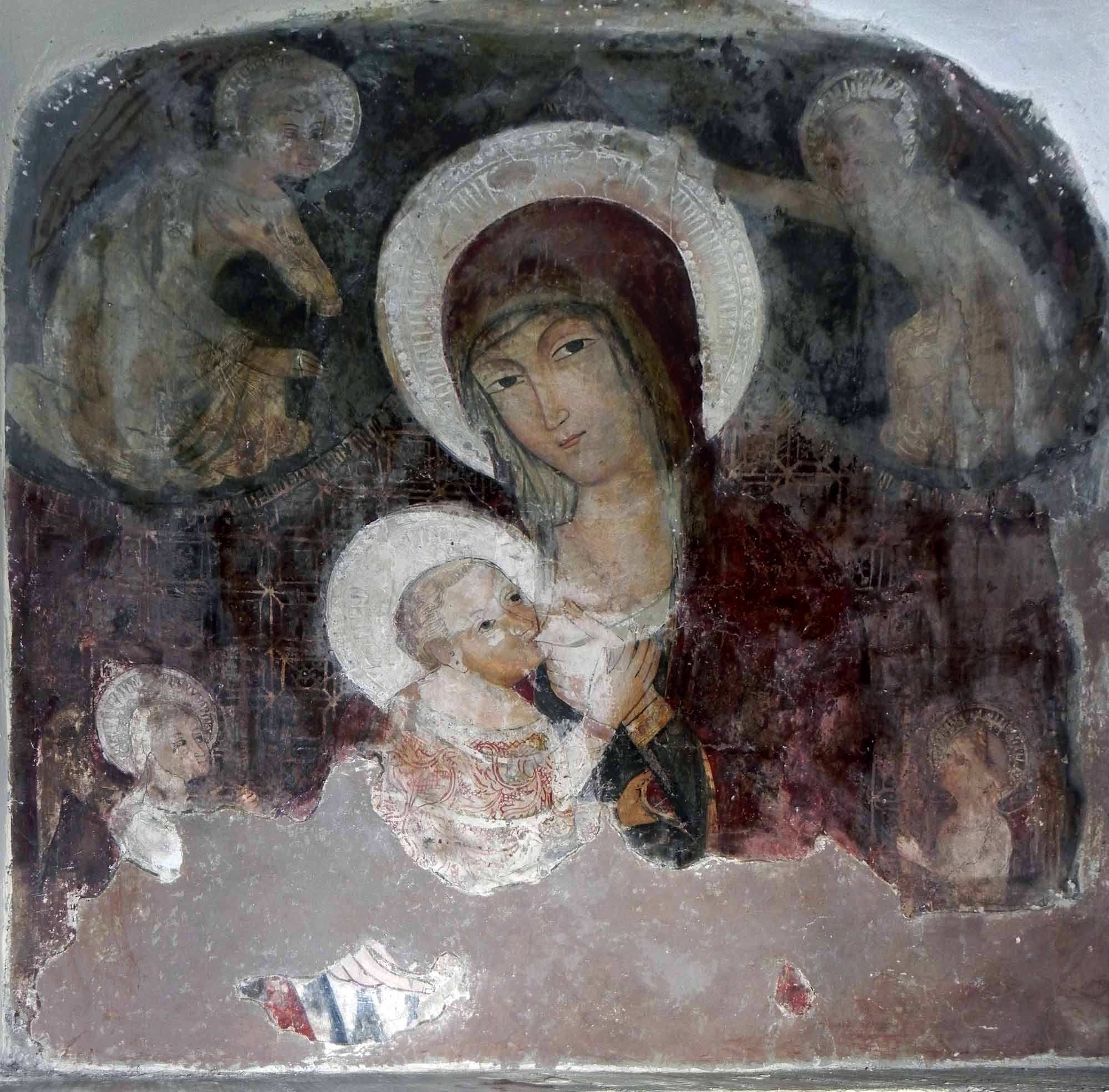 Madonna del latte. Trovasi nella chiesa di Sant'Agostino