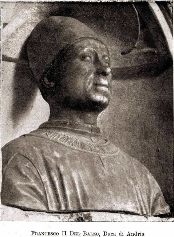 Busto di Francesco II del Balzo