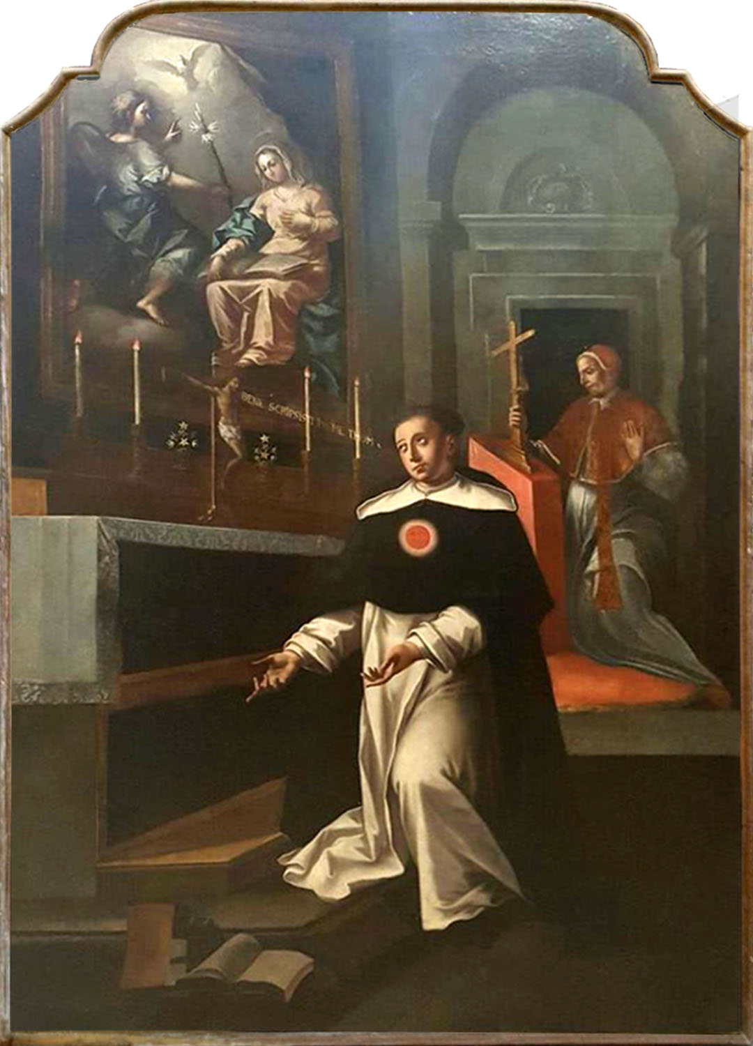 Tela di S. Tommaso d'Aquino, foto V. Iaccarino