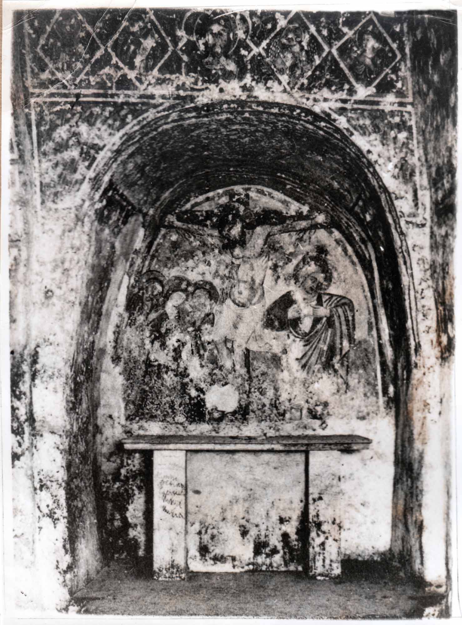 Archivolto della navata destra, foto di A Ceccato, 1934